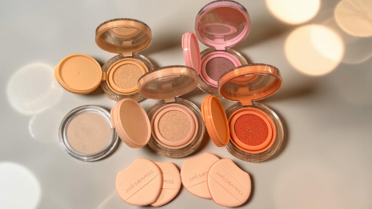 ジョンセンムル_クッションブラッシュハイライター